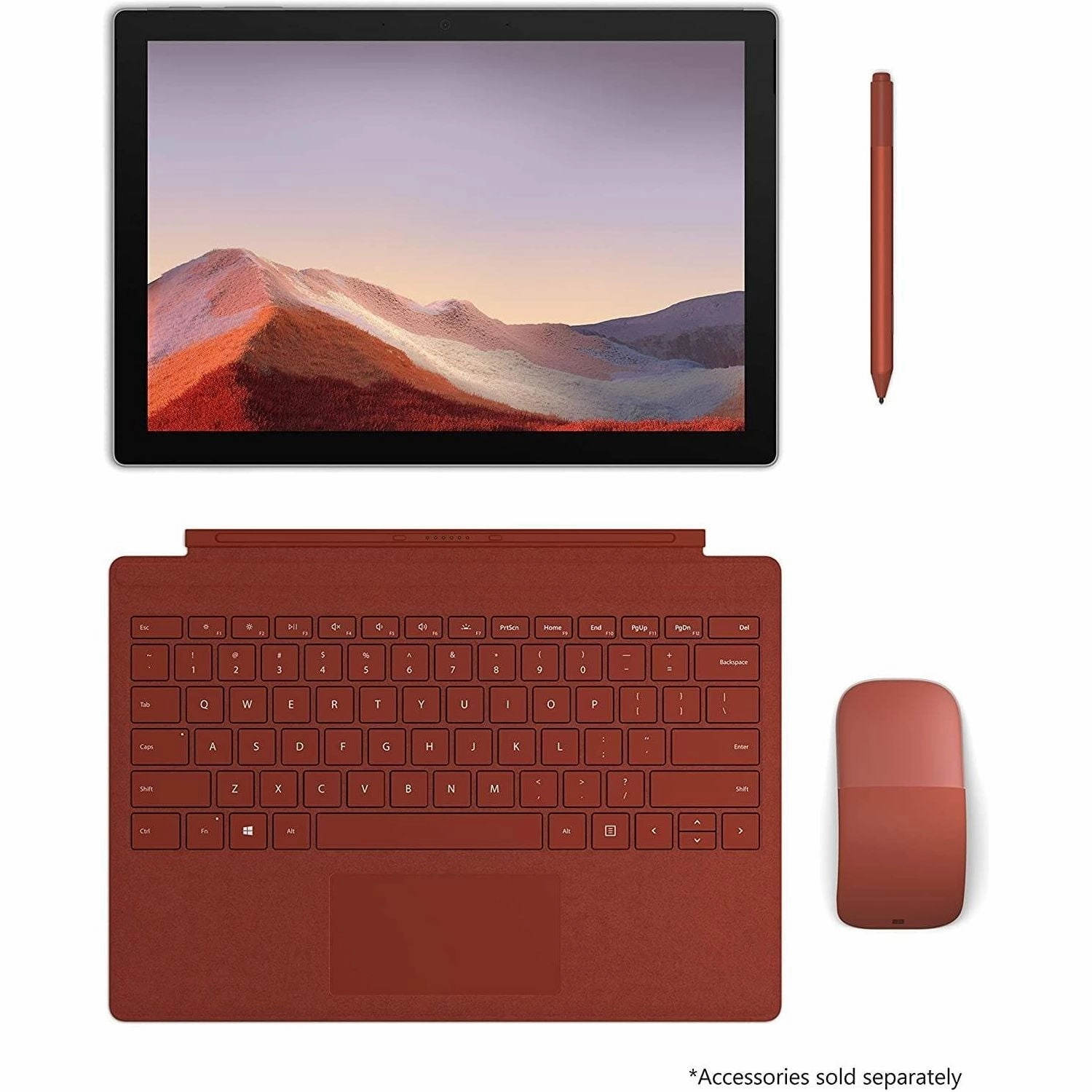 Microsoft Surface Pro 7  12.3" Touch-Screen,  Intel Core i5 10th Gen, 8GB RAM, 128GB SSD, Platinum