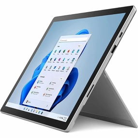 Microsoft Surface Pro 7 , Intel Core i5, 8GB RAM, 128GB SSD, 12.3" Display, Intel Iris Xe Graphics, Platinum computer monitors, 4k monitor for work, gaming monitors sale