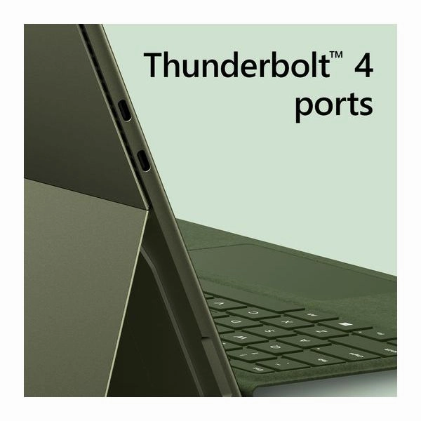 Microsoft Surface Pro 9 13" - Intel Core i5 12th Gen, 16GB RAM, 256GB SSD - Forest (Without Keyboard & Pen)