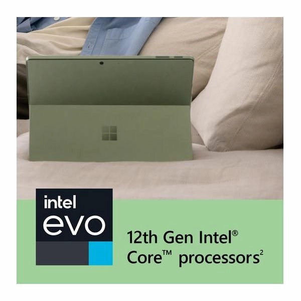 Microsoft Surface Pro 9 13" - Intel Core i5 12th Gen, 16GB RAM, 256GB SSD - Forest (Without Keyboard & Pen)