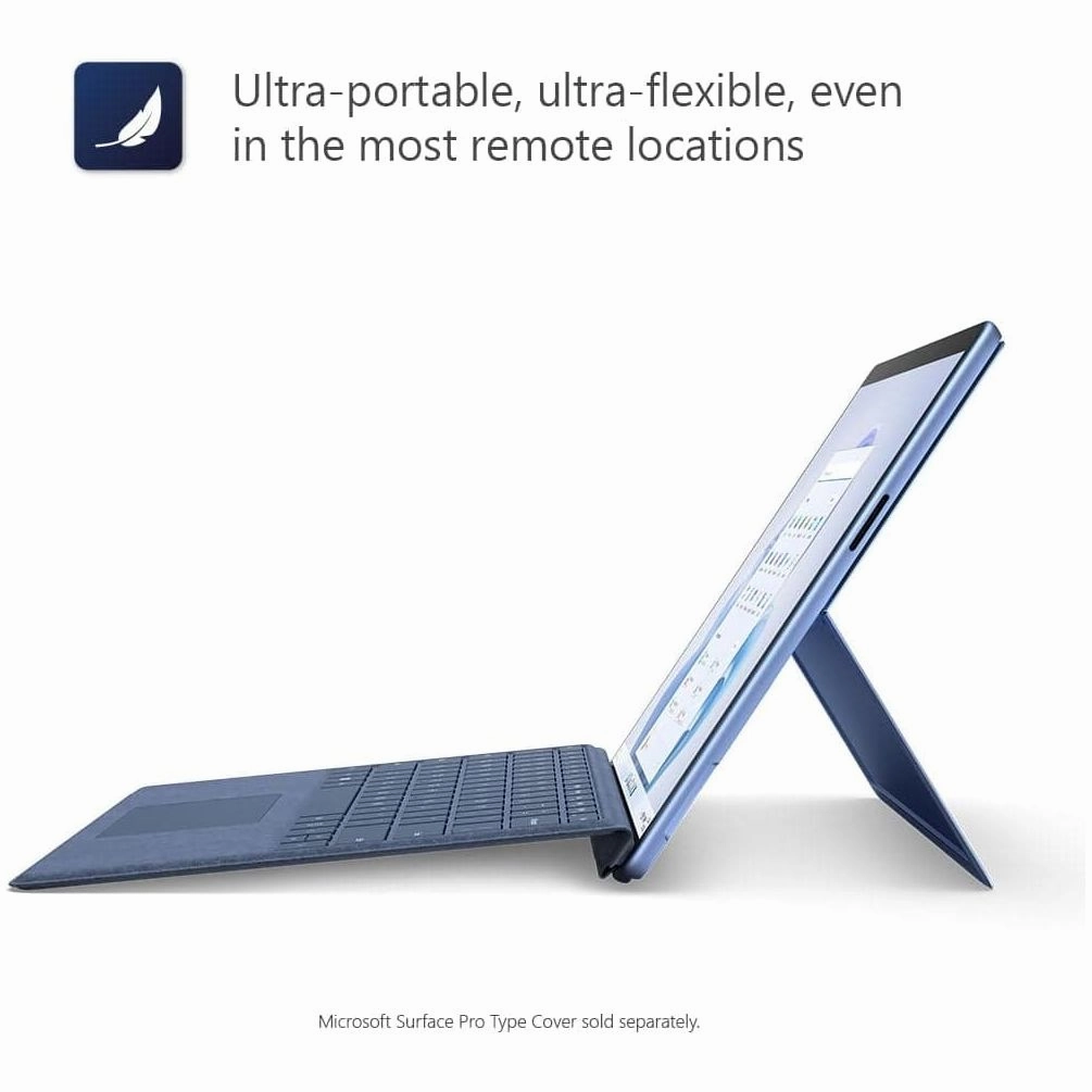 Microsoft Surface Pro 9 Intel Core i5-1235U, 16GB, 256GB - Sapphire