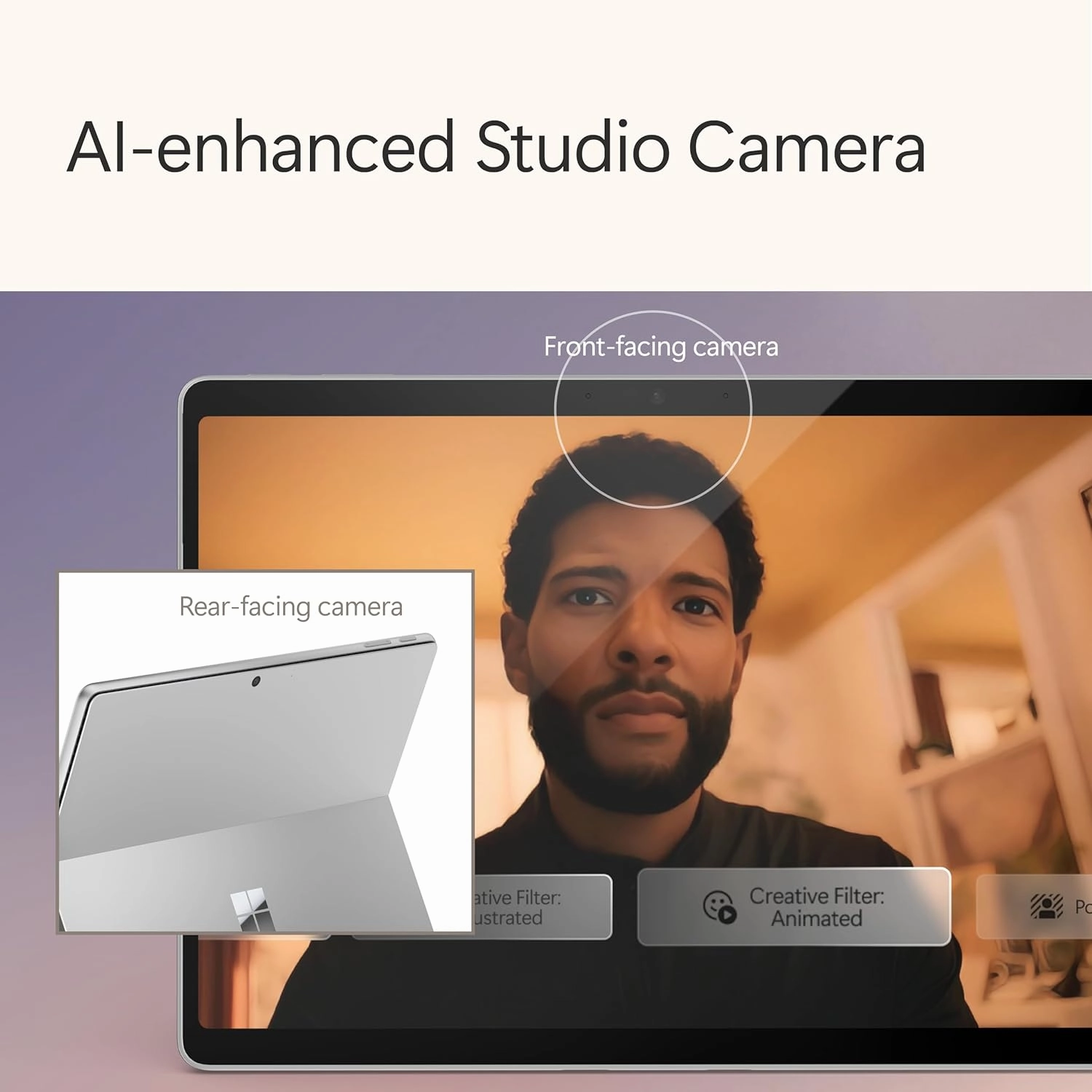 Microsoft Surface Pro Snapdragon X Plus - 16GB RAM, 512GB Storage, CoPilot PC, Platinum