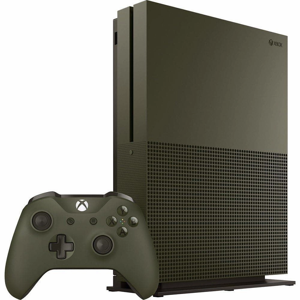 Microsoft Xbox One S 1TB  - Military Green (No Game Included) wireless gaming headset, best gaming earbuds, bluetooth earbuds with mic
