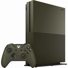 Microsoft Xbox One S 1TB  - Military Green (No Game Included) wireless gaming headset, best gaming earbuds, bluetooth earbuds with mic