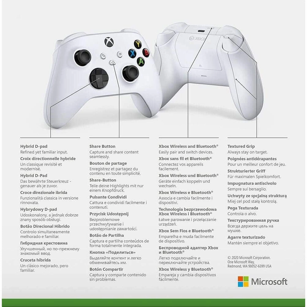Microsoft Xbox Series X & S Wireless Controller - Robot White