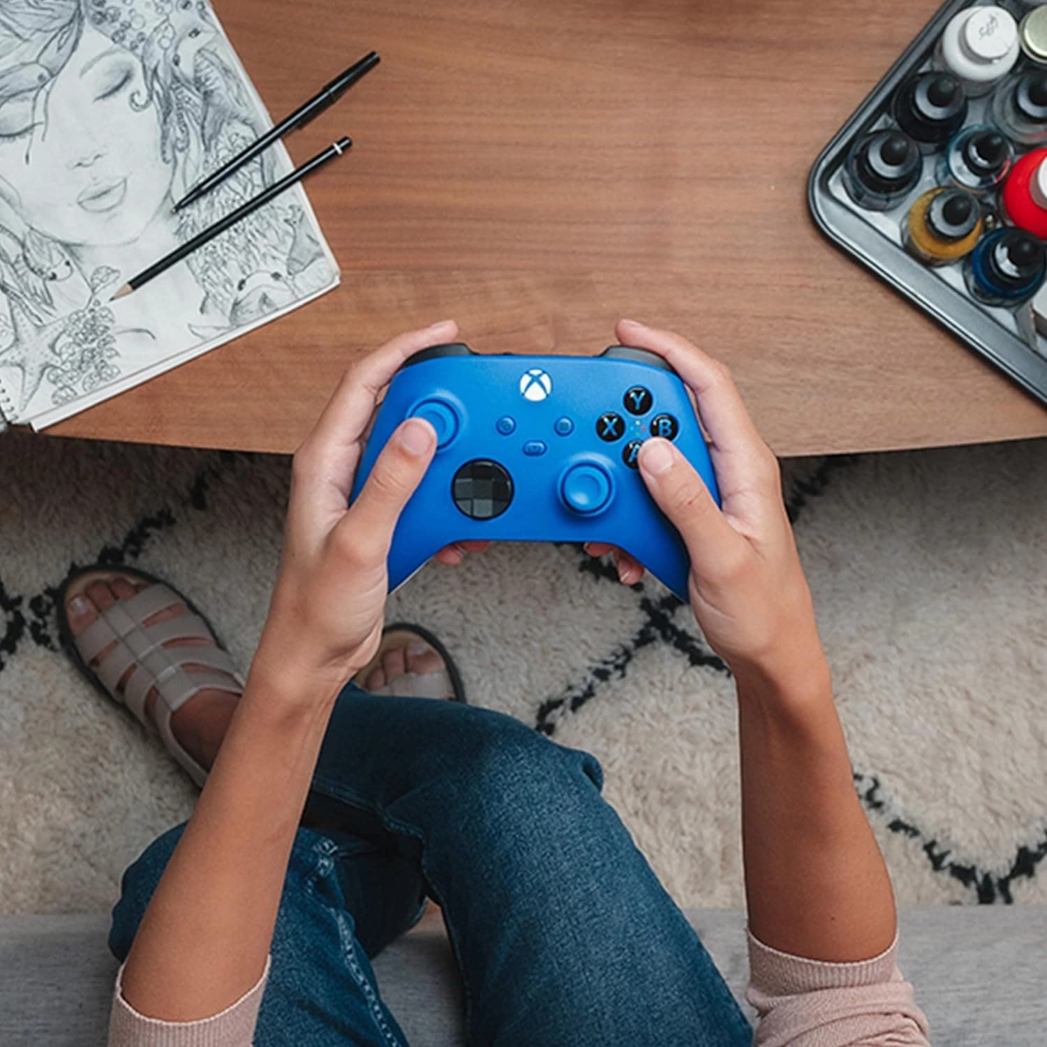 Microsoft Xbox Series X & S Wireless Controller - Shock Blue