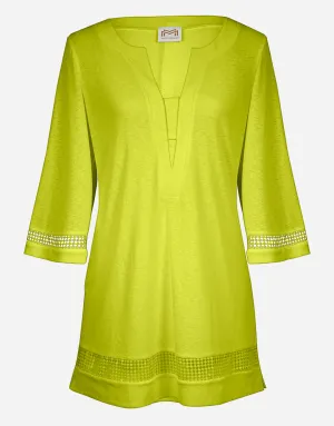 Midi Tunic - Kiwi Green
