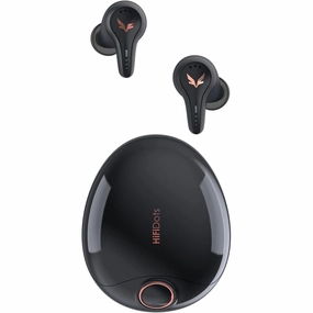 Mifo FiiTii HiFiDots Wireless Earbuds Active Noise Cancelling, aptX Lossless Sound Quality Bluetooth Earphones QC3071, APP for Custom EQ, Bluetooth 5.3, IPX7 Waterproof Small Earbuds - Black bluetooth headphones, cheap wireless headphones, headphones with 