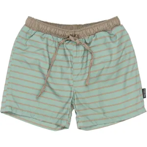 Mikk-Line Green Bay AOP Swim Shorts