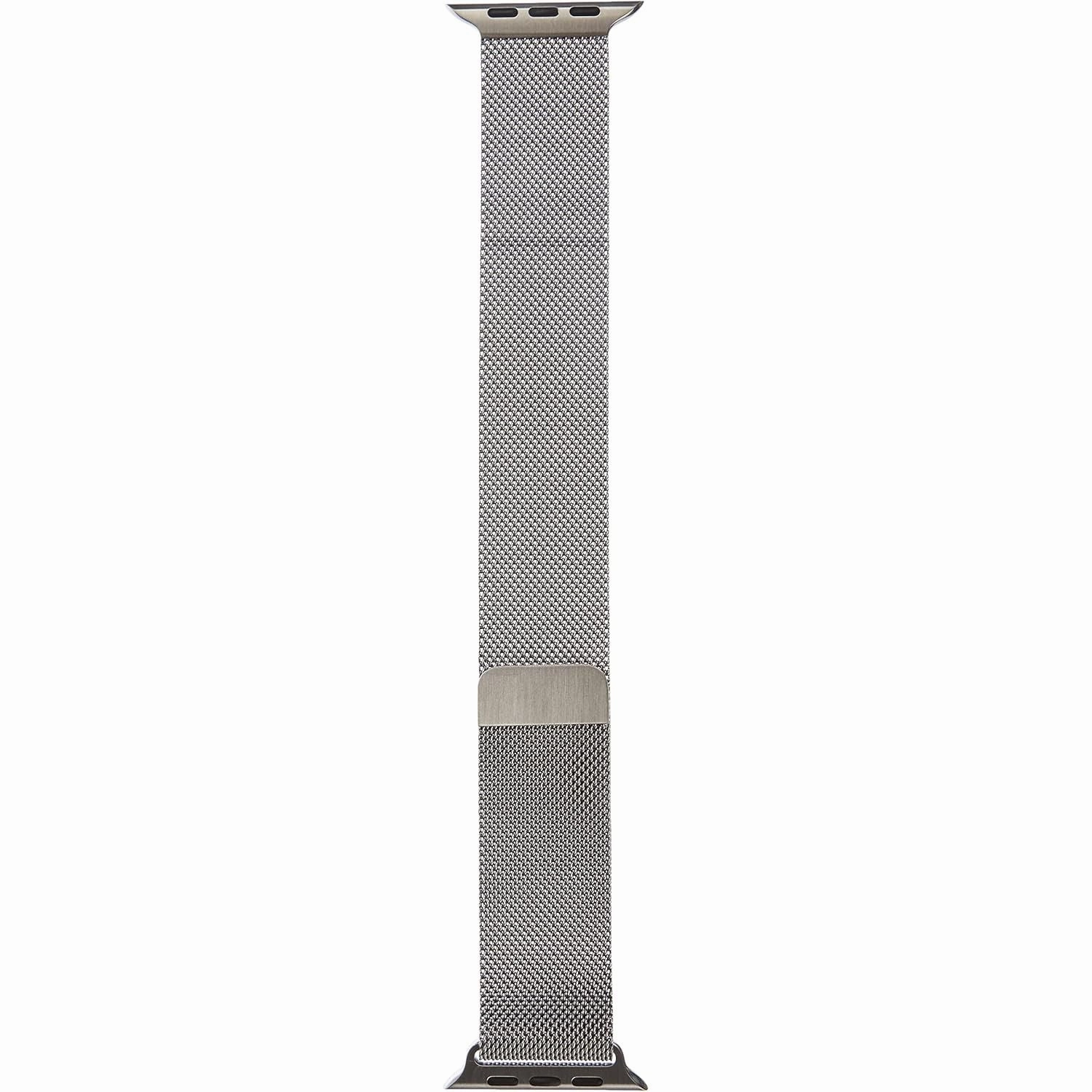 Milanese Loop  Silver Apple Watch Strap