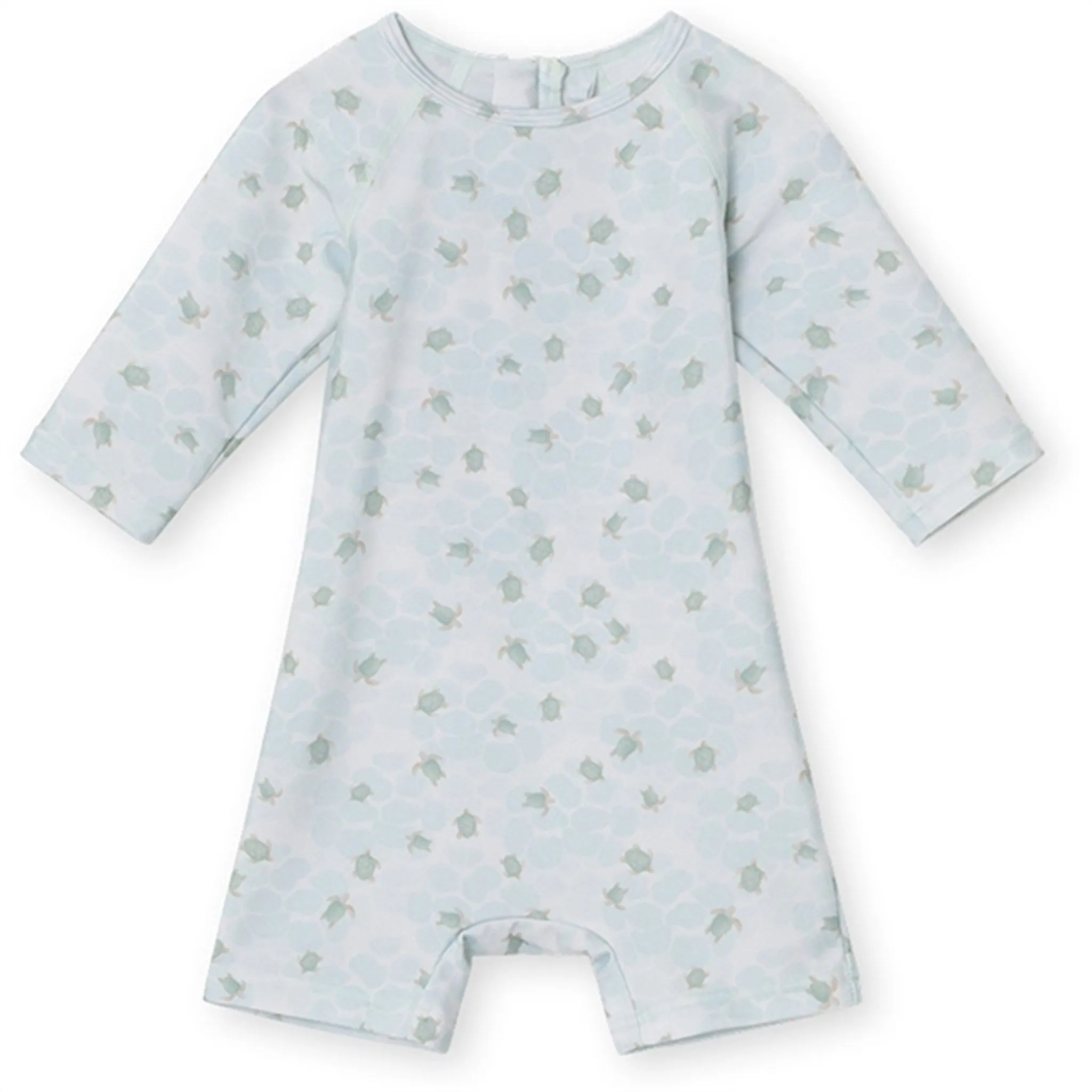 MINI A TURE Goldie Printed UV50 Swim Suit Green Sea Turtle