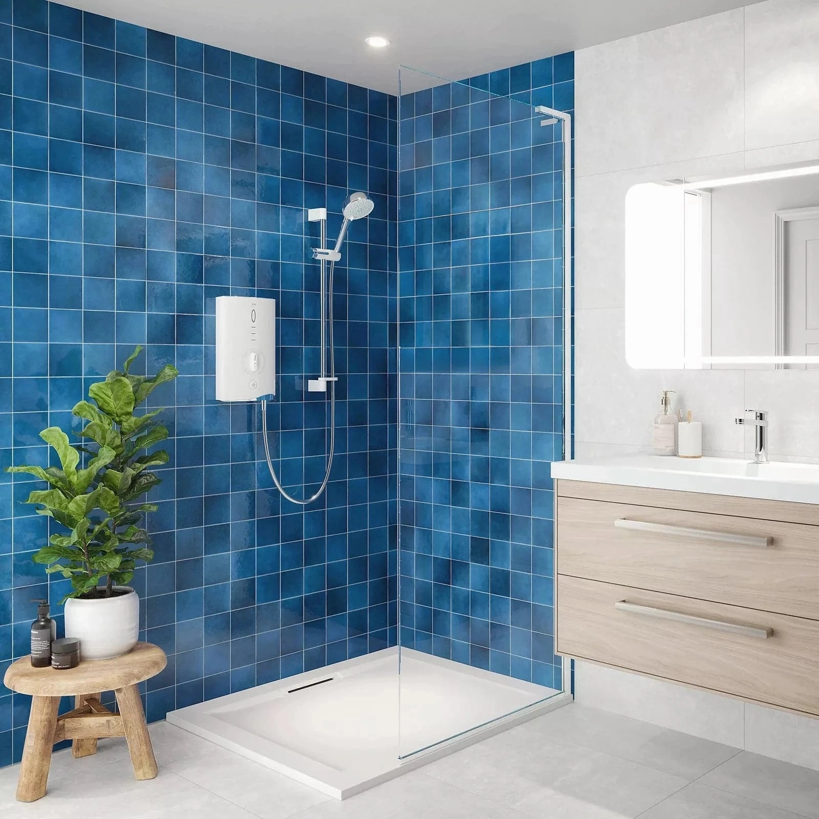 Mira Sport Max 10.8kW Electric Shower - Gloss White