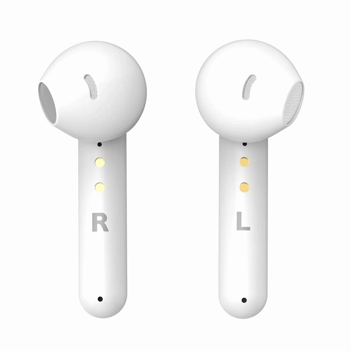 Mixx Audio Streambuds AX TWS True Wireless Earphones   Charging case - 24 Hours play time - wireless earbuds with touch sensor controls- Vanilla White