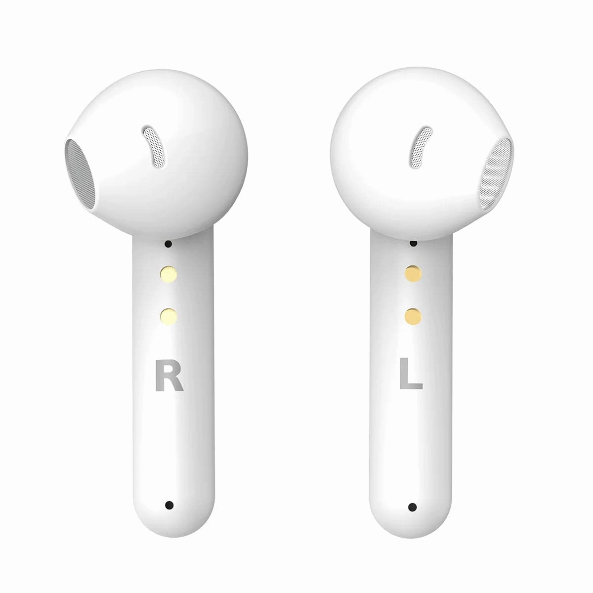 Mixx Audio Streambuds AX TWS True Wireless Earphones   Charging case - 24 Hours play time - wireless earbuds with touch sensor controls- Vanilla White
