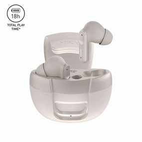 Mixx Audio StreamBuds Solo 3 - Champagne earbuds and headphones, true wireless earbuds, noise cancelling earbuds
