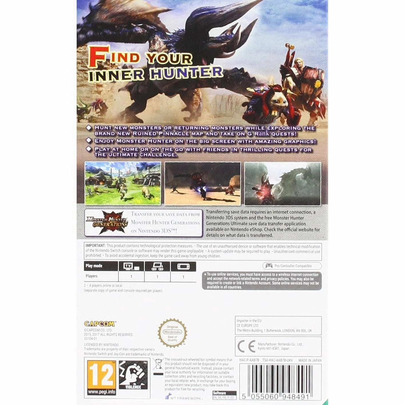 Monster Hunter Generations Ultimate for Nintendo Switch