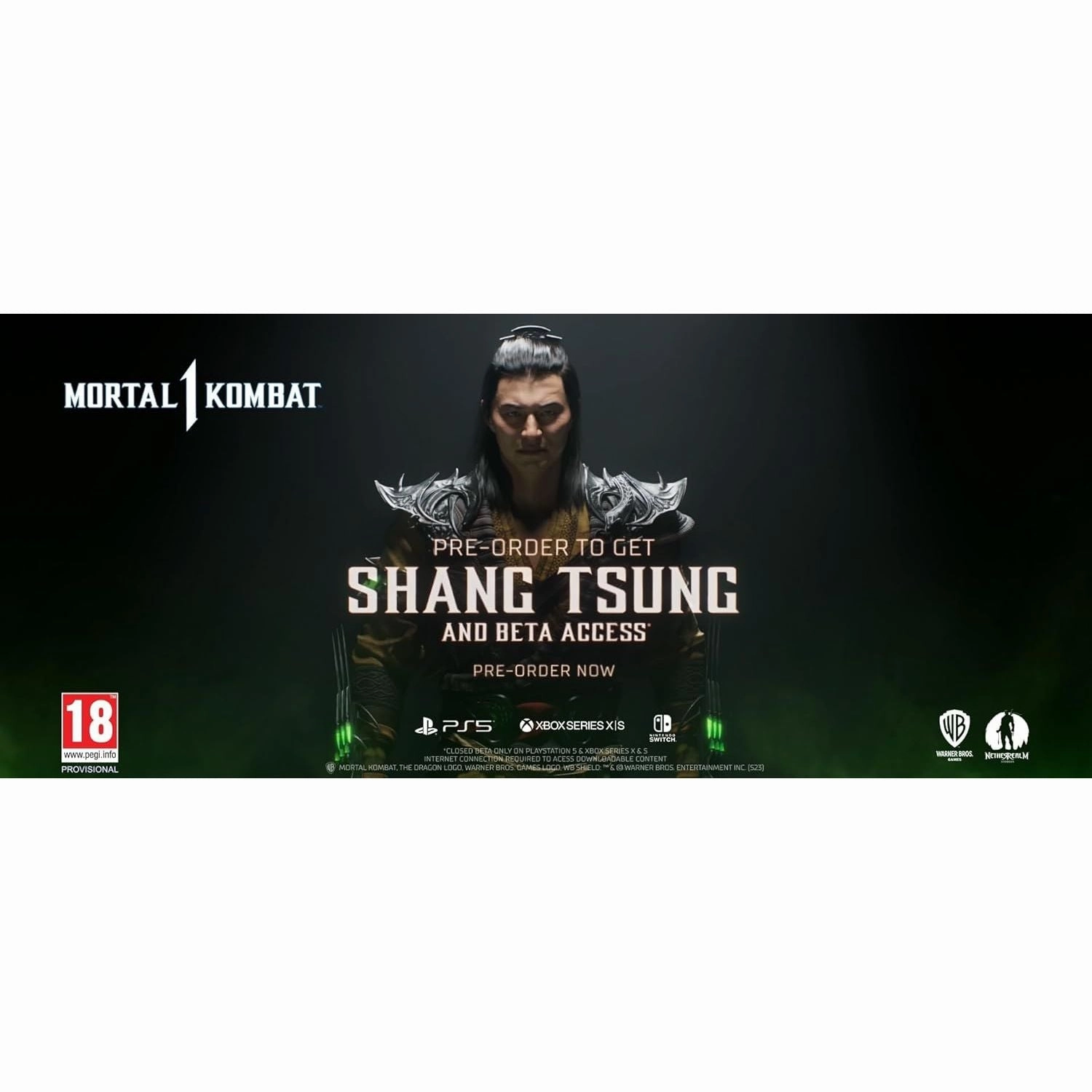 Mortal Kombat 1 Standard Edition (Nintendo Switch)
