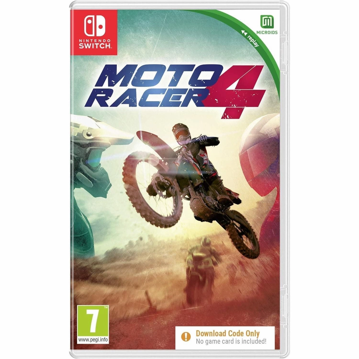 Moto Racer 4 (Nintendo Switch) (Download Code Only) smartwatch accessories, apple watch bands, charging dock for smartwatch