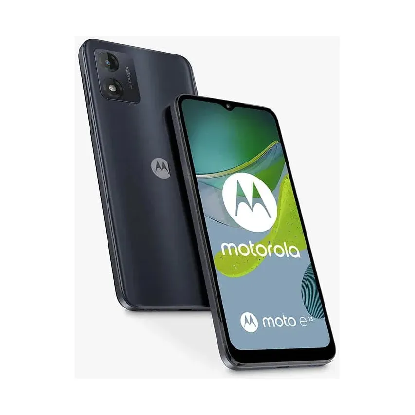 Motorola E13 4G 64GB 2GB Cosmic Black Sim-Free Unlocked Mobile Phone