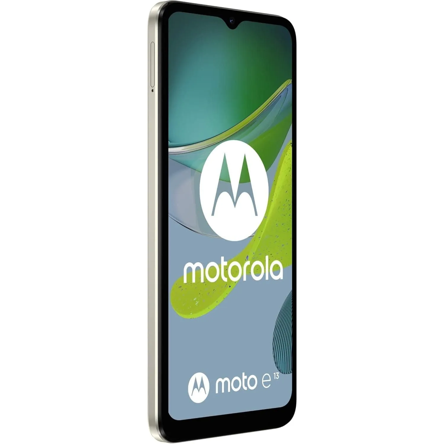 Motorola Moto E13 4G - 64GB Storage, 2GB RAM, Dual SIM, Creamy White - Unlocked