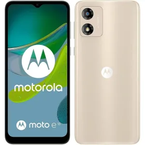 Motorola Moto E13 4G - 64GB Storage, 2GB RAM, Dual SIM, Creamy White - Unlocked unlocked phones,budget smartphones,cell phone deals,latest mobile phones