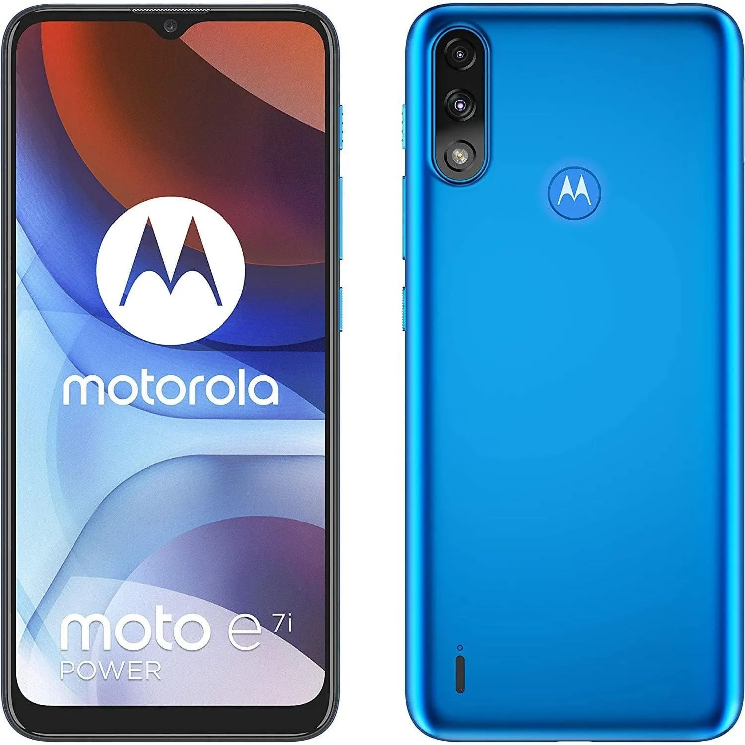 Motorola Moto E7i Power 32GB, Tahiti Blue - Unlocked