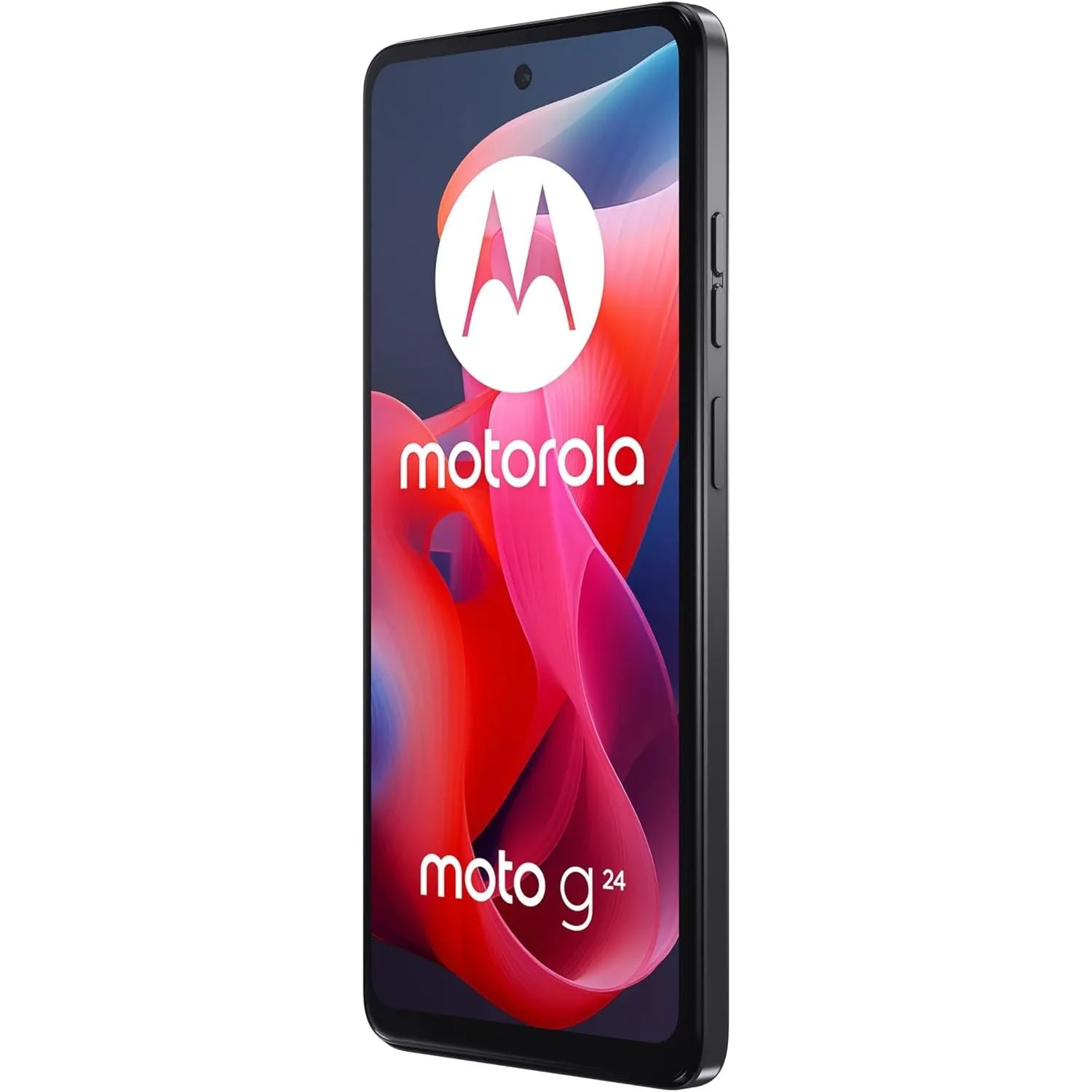 Motorola Moto G24, 4GB/128GB, Charcoal, SIM-Free Unlocked Smartphone