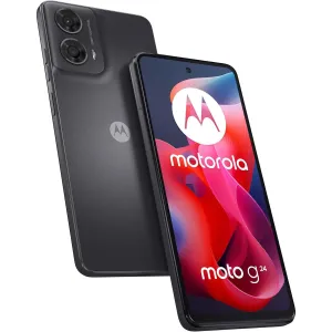 Motorola Moto G24, 4GB/128GB, Charcoal, SIM-Free Unlocked Smartphone mobile phones,smartphones,android phones,iphone