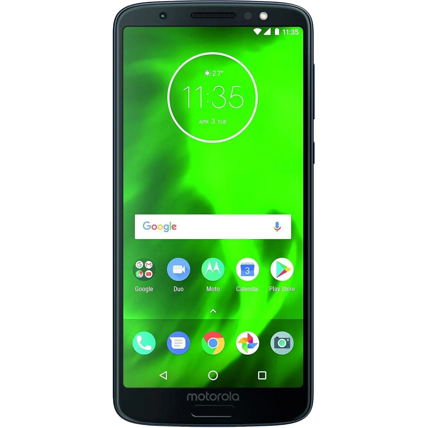Motorola Moto G6 4G 3GB RAM, 32GB Storage, Deep Indigo, Unlocked
