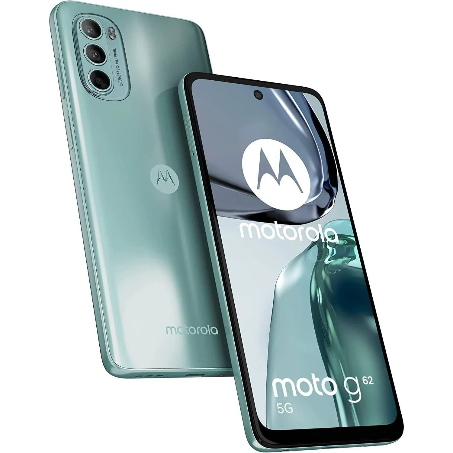 Motorola Moto G62 5G 6.5" Smartphone 4GB RAM 64GB Unlocked - Midnight Green