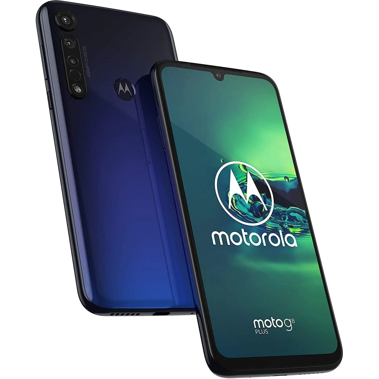 Motorola Moto G8 Plus 64 GB, Cosmic blue - Unlocked