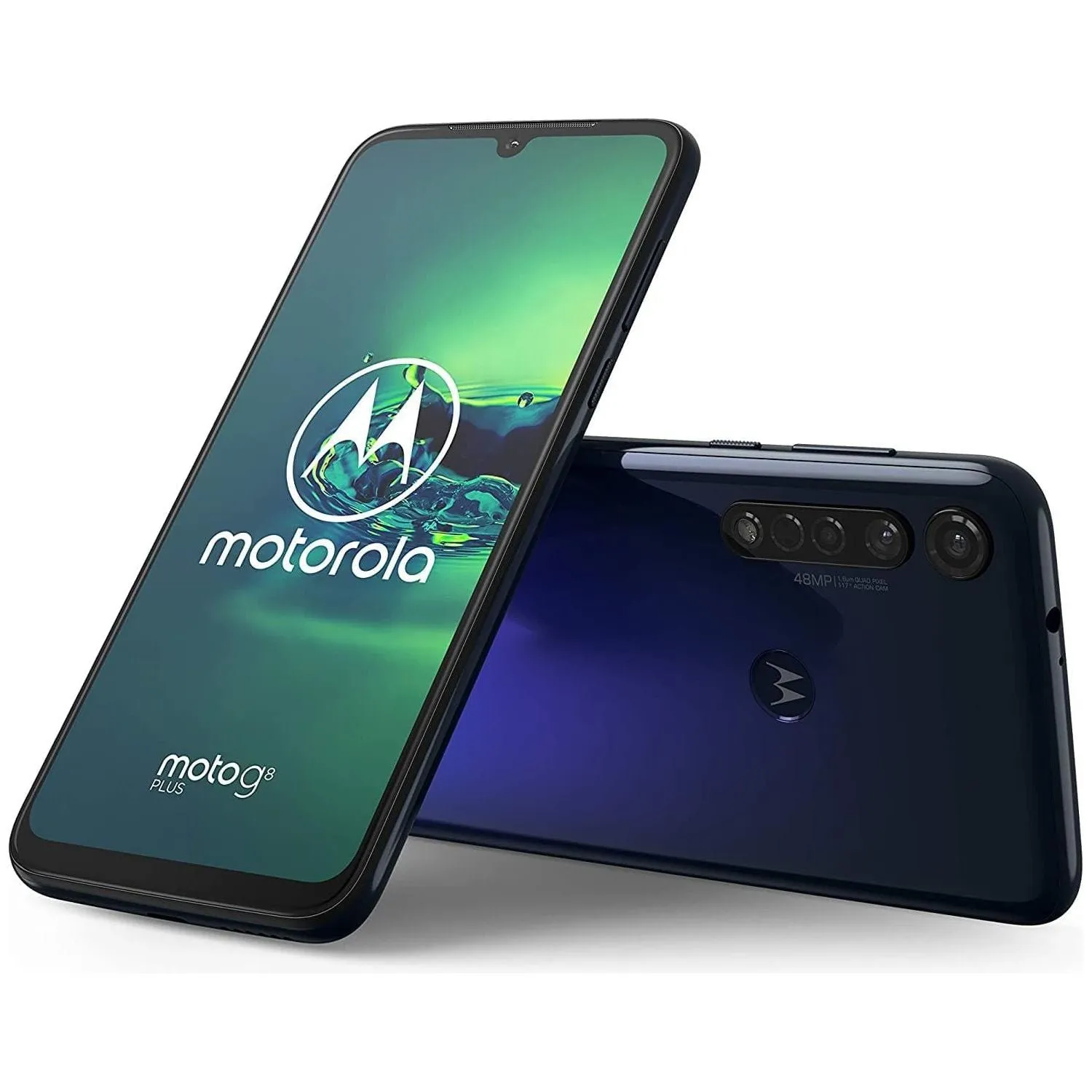 Motorola Moto G8 Plus 64 GB, Cosmic blue - Unlocked