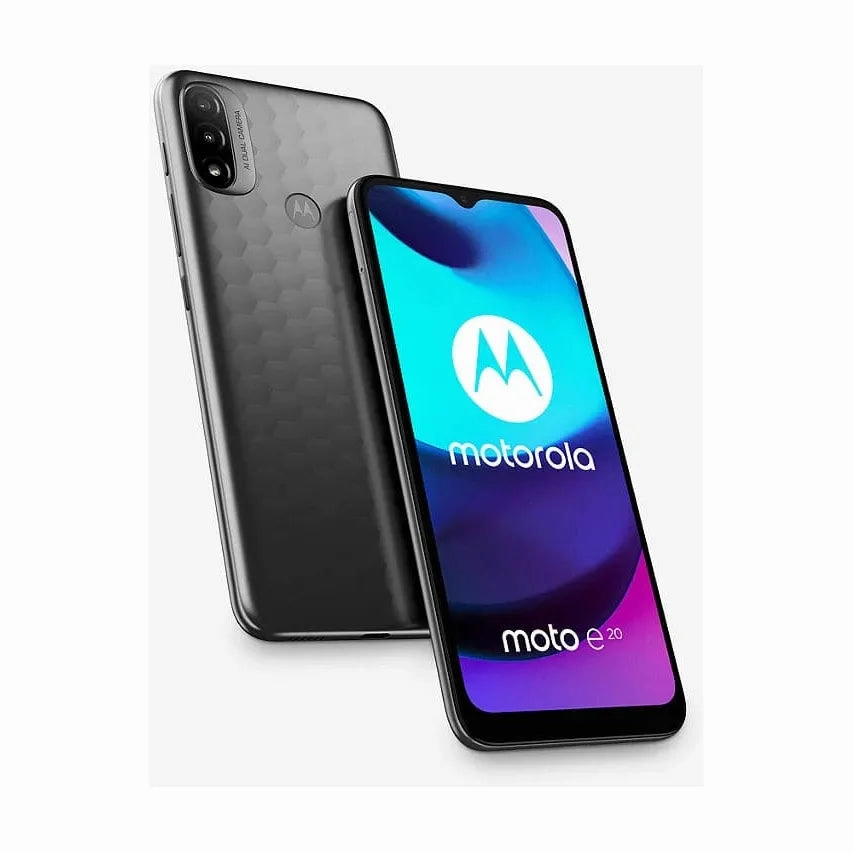 Motorola E20 4G 32GB Storage, 2GB RAM, Dual Sim Nano - Grey - Unlocked