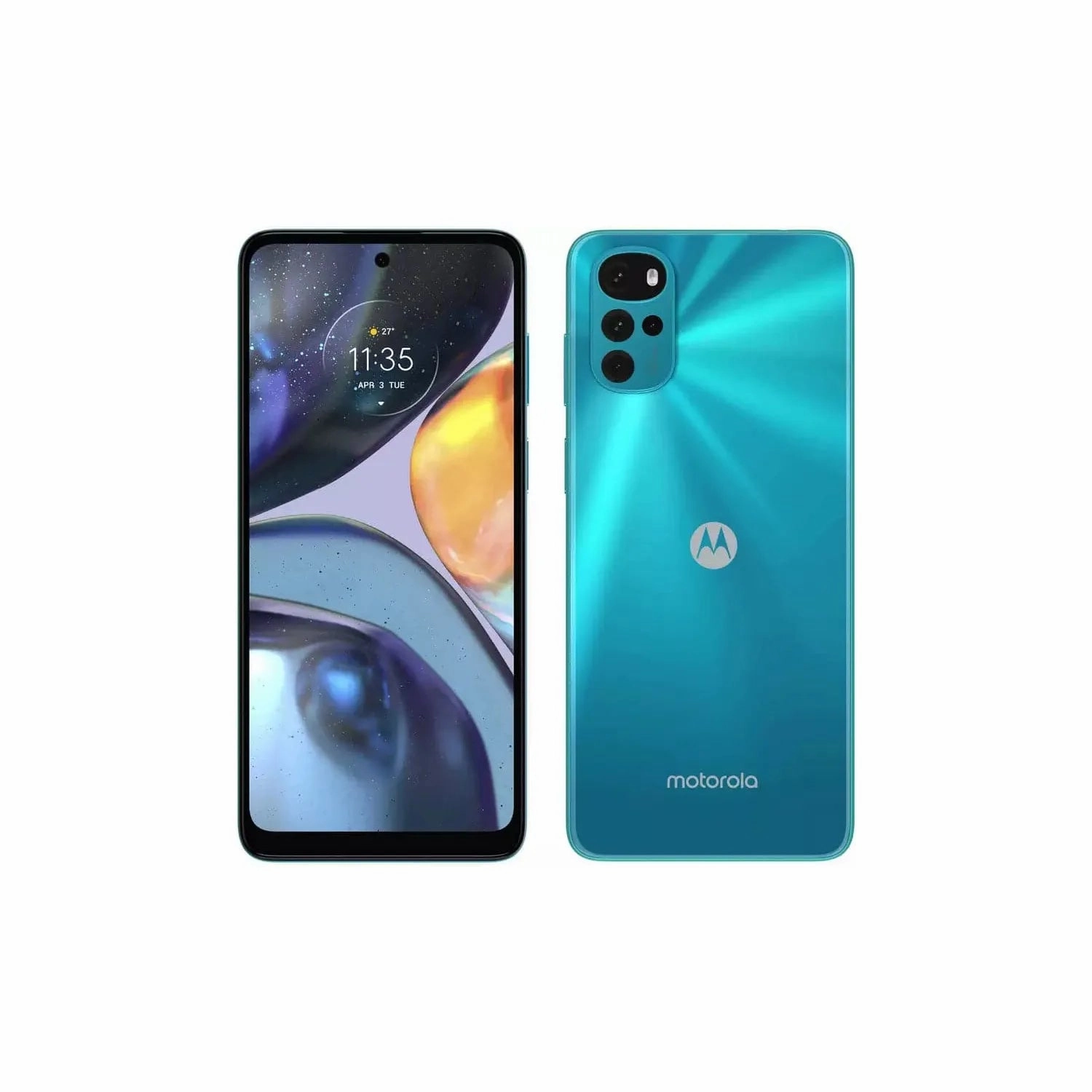 Motorola G22 4G, 4GB RAM, 64GB ROM, Iceberg Blue