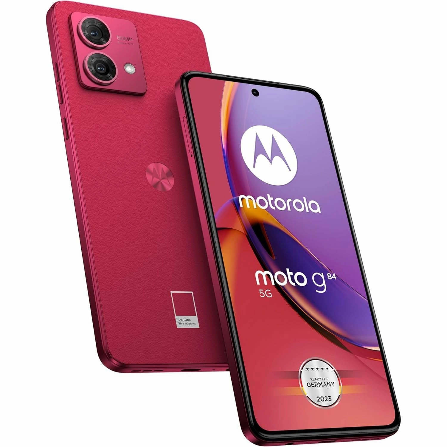 Motorola G84 5G - 12GB RAM, 256GB Storage, Viva Magenta mobile phones,smartphones,android phones,iphone
