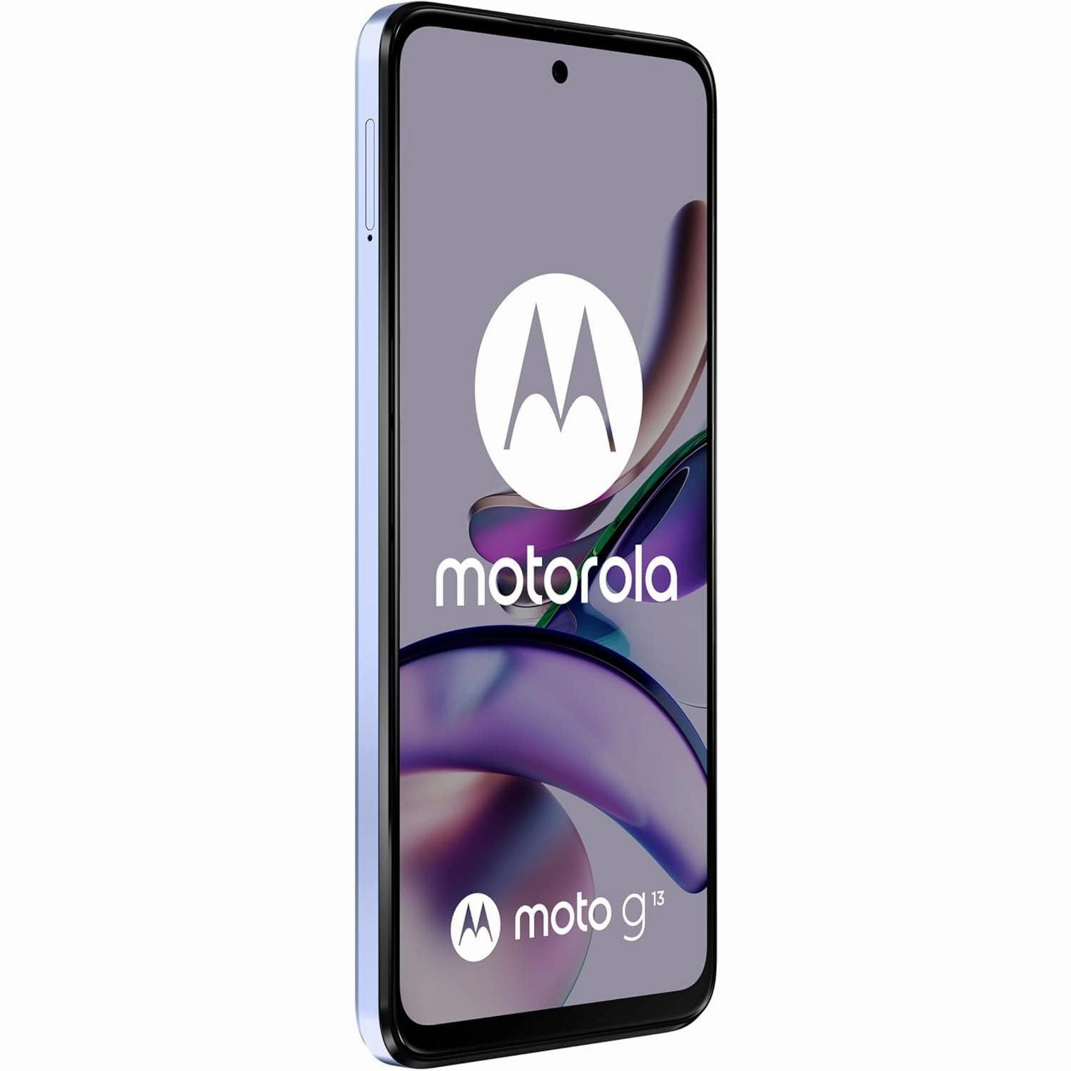 Motorola Moto (g13, 6.5 Inch 90 Hz HD  Display, 50 MP Quad Pixel Camera, Dolby Atmos Stereo Speakers, 5000 mAh Battery, TurboPower Charging, 4/128 GB, Dual SIM), Lavender Blue