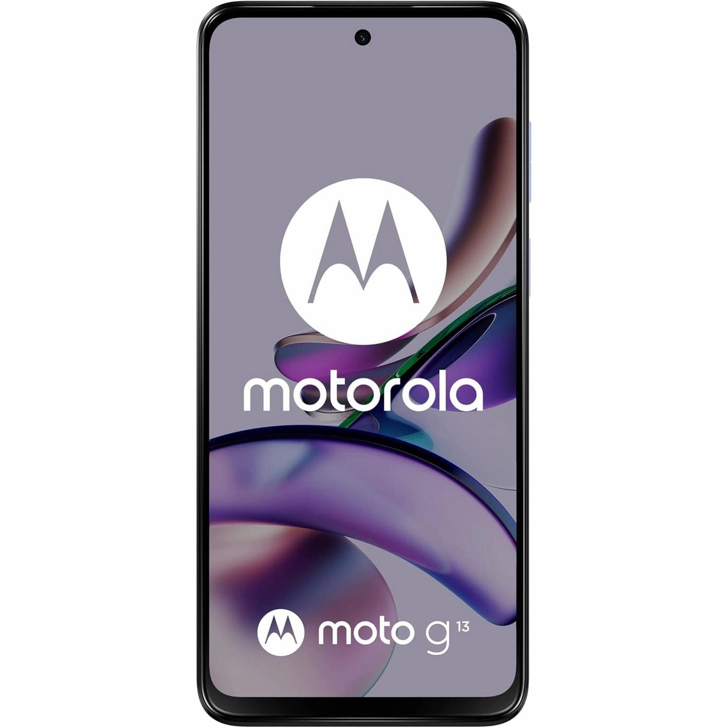 Motorola Moto (g13, 6.5 Inch 90 Hz HD  Display, 50 MP Quad Pixel Camera, Dolby Atmos Stereo Speakers, 5000 mAh Battery, TurboPower Charging, 4/128 GB, Dual SIM), Lavender Blue