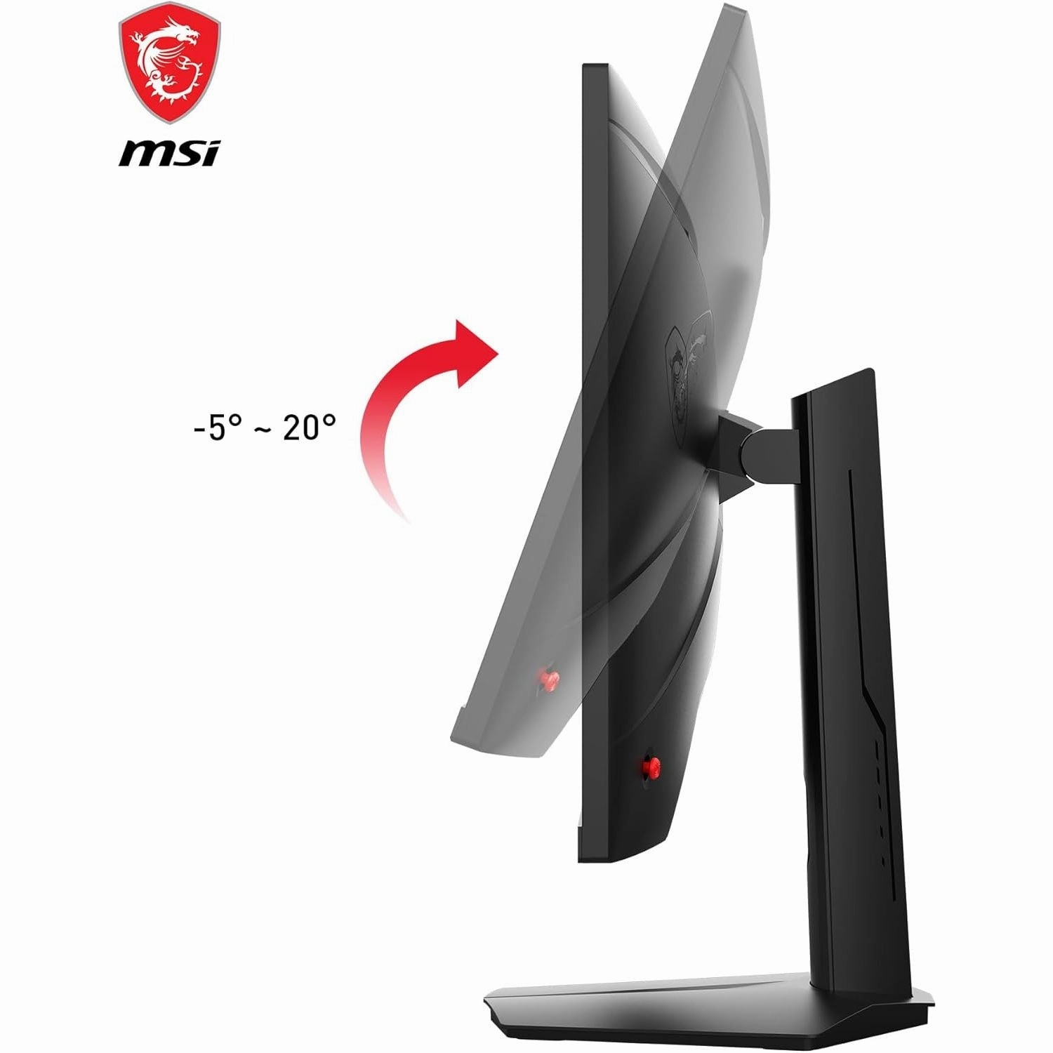 MSI G274F 27" FHD Gaming Monitor - 1920x1080, IPS, 180Hz, 1ms, 134% sRGB, G-SYNC Compatible, DP 1.2a & HDMI 2.0 CEC