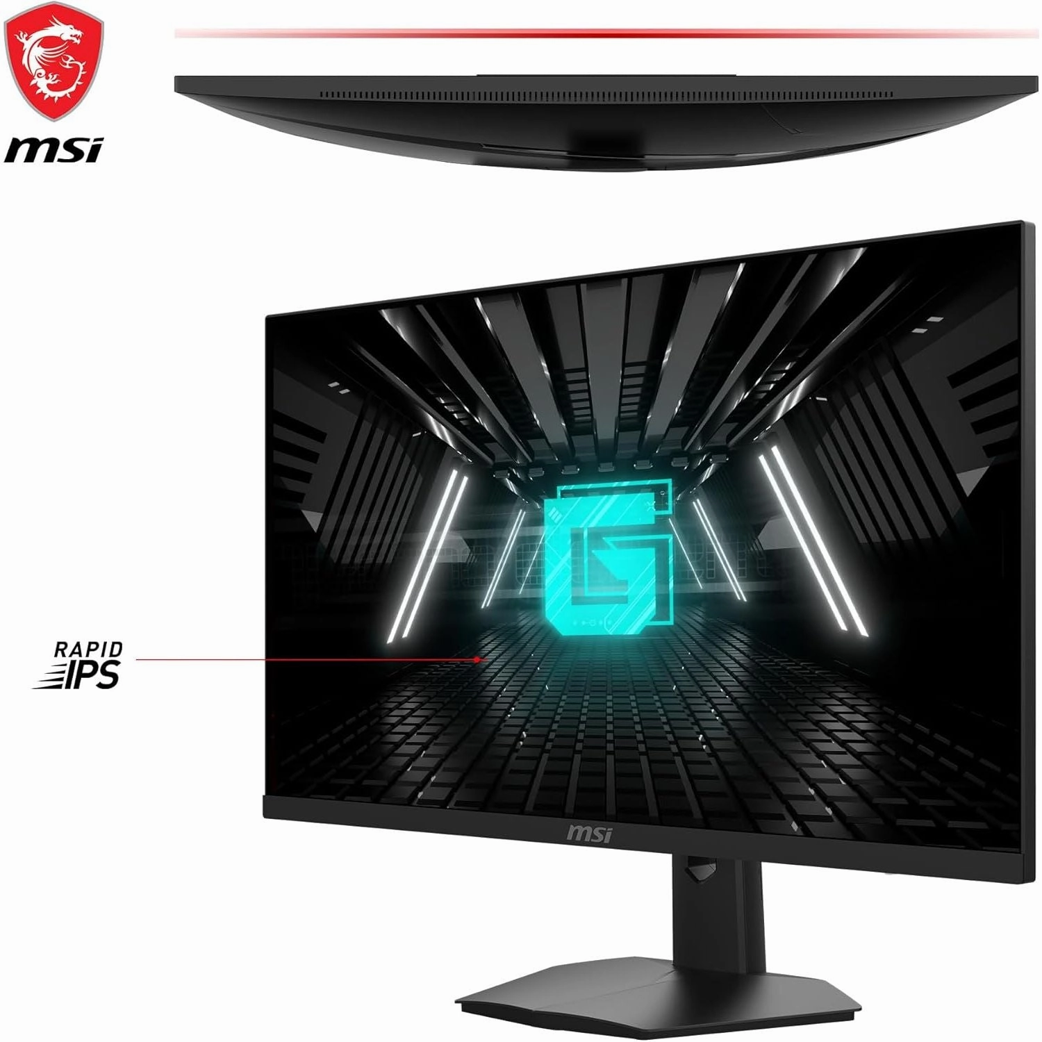 MSI G274F 27" FHD Gaming Monitor - 1920x1080, IPS, 180Hz, 1ms, 134% sRGB, G-SYNC Compatible, DP 1.2a & HDMI 2.0 CEC