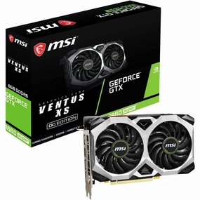 MSI GeForce GTX 1660 SUPER VENTUS XS OC Gaming Graphics Card - 6GB GDDR6, 1815MHz, PCI Express x16 3.0, 192-bit, 3x DP, HDMI 2.0b computing devices, pc accessories, cheap computer online
