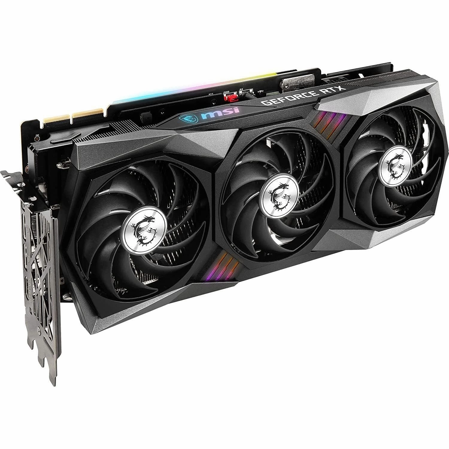 MSI GeForce RTX 3090 Ti GAMING TRIO 24G Gaming Graphics Card - 24GB GDDR6X, 1860 MHz, PCI Express Gen 4, 384-bit, 3x DP v 1.4a, HDMI 2.1 (Supports 4K & 8K HDR)