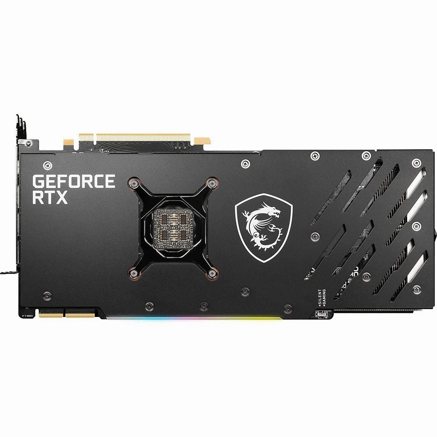 MSI GeForce RTX 3090 Ti GAMING TRIO 24G Gaming Graphics Card - 24GB GDDR6X, 1860 MHz, PCI Express Gen 4, 384-bit, 3x DP v 1.4a, HDMI 2.1 (Supports 4K & 8K HDR)
