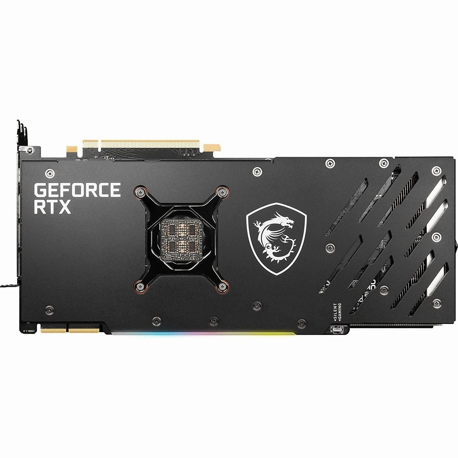 MSI GeForce RTX 3090 Ti GAMING TRIO 24G Gaming Graphics Card - 24GB GDDR6X, 1860 MHz, PCI Express Gen 4, 384-bit, 3x DP v 1.4a, HDMI 2.1 (Supports 4K & 8K HDR)