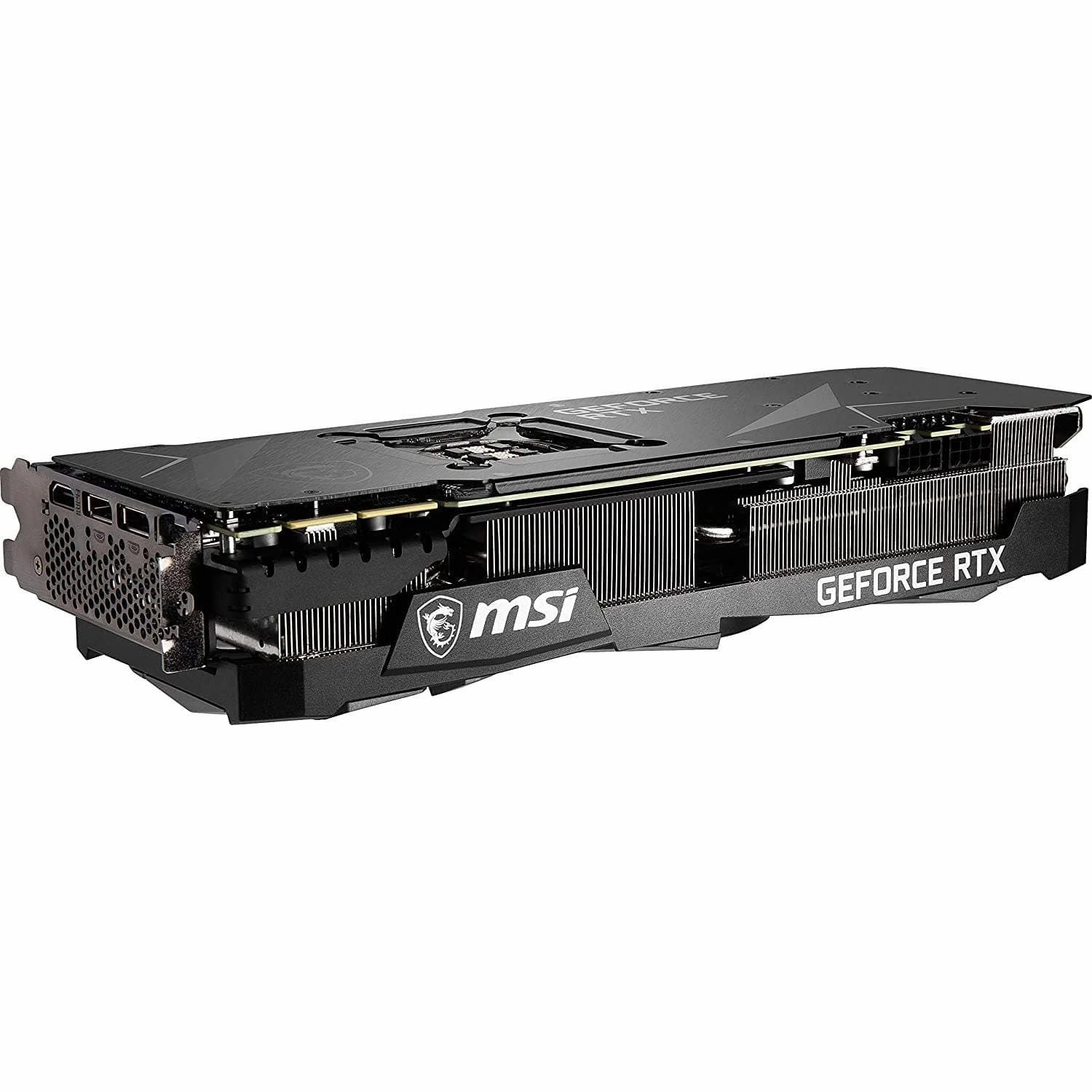 MSI GeForce RTX 3090 VENTUS 3X 24G OC Gaming Graphics Card - 24GB GDDR6X, 1725 MHz, PCI Express Gen 4, 384-bit, 3x DisplayPort v1.4a, HDMI 2.1