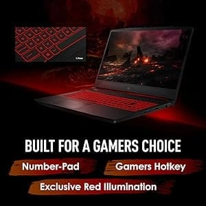 MSI Katana GF66 Gaming Laptop (11UE-1000UK), Intel Core i7-11800H, 15.6" FHD 144Hz Panel, GeForce RTX 3060, 16GB, 512GB SSD, Windows 11 - Black