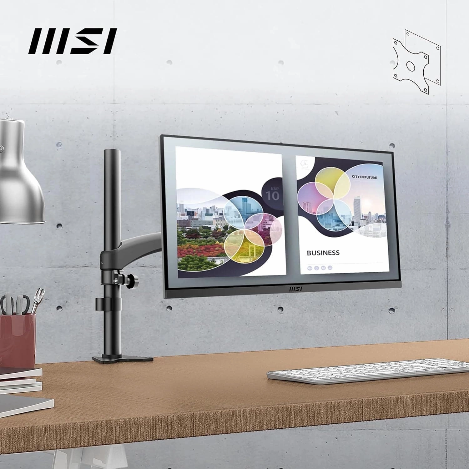 MSI PRO MP223 22.3" FHD 100Hz Monitor, VA, 4ms, FreeSync, HDMI/VGA, Anti-Glare, TV Certified