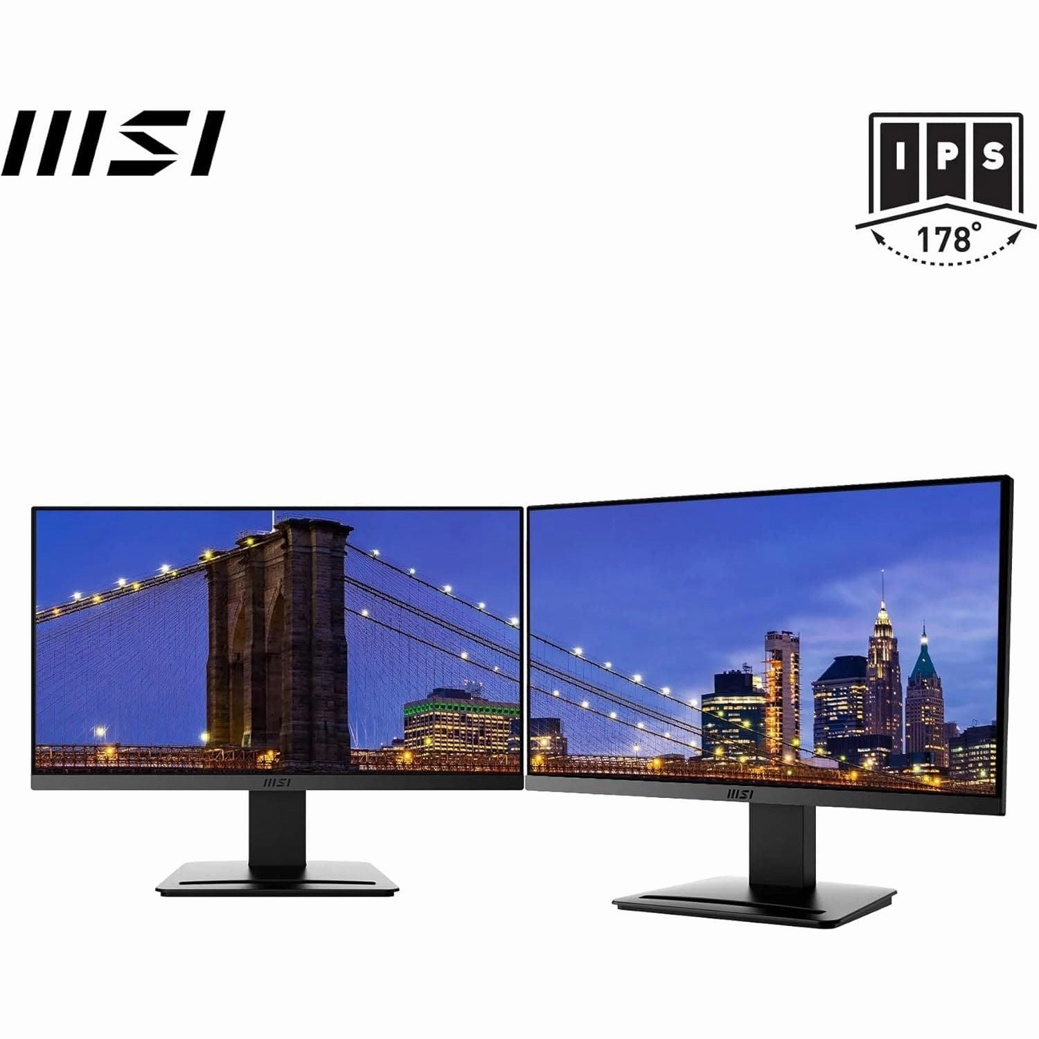 MSI PRO MP223 22.3" FHD 100Hz Monitor, VA, 4ms, FreeSync, HDMI/VGA, Anti-Glare, TV Certified