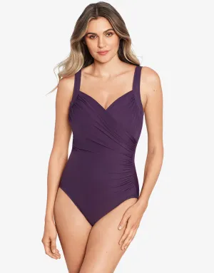 Must Haves Sanibel Swimsuit - Sangria
