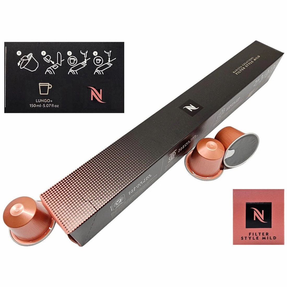 Nespresso Barista Creations Filter Style Mild - 10 Pods per Sleeve
