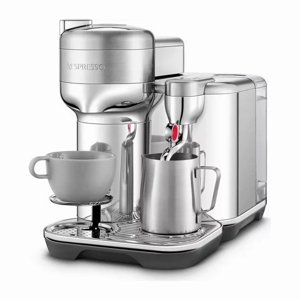 NESPRESSO by Sage Vertuo Creatista SVE850BSS4GUK1 Smart Coffee Machine - Brushed Stainless Steel
